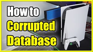 How to Fix PS5 Database is Corrupted amp Rebuild Database Easy Tutorial [upl. by Nalani460]