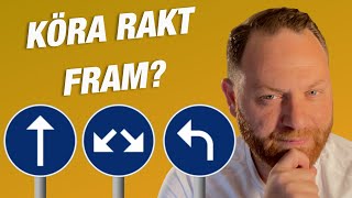 Kommer du kunna detta på din uppkörning  Påbjuden körbana  körriktning [upl. by Eldon]