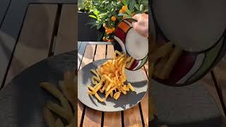 🍟🌭Frites de saucisses frites🤤 recette recettefacile gastronomie recipe poulet foodlover [upl. by Tteragram945]