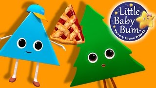 Triangle  Shapes Songs  Nursery Rhymes for Babies by LittleBabyBum  ABCs and 123s [upl. by Crane]