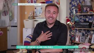 Alan Halsalls Interview On This Morning 7824 [upl. by Arikaahs460]