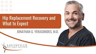 Hip Replacement Recovery and What to Expect  Jonathan Yerasimides MD [upl. by Troyes729]