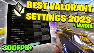 The Ultimate VALORANT SETTINGS and OPTIMIZATION Guide [upl. by Tterag423]