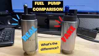 Walbro Fuel Pump Comparison  Real vs Fake with DIYHEMI [upl. by Ened]