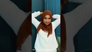 Styl hijab bella square untuk kondangan subscribe hijaberstyle hijabfashion hijabstyle [upl. by Petra173]