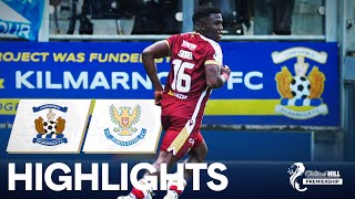 Kilmarnock 03 St Johnstone  Sidibehs Double Leads Saints To Victory  William Hill Premiership [upl. by Ardnaz]