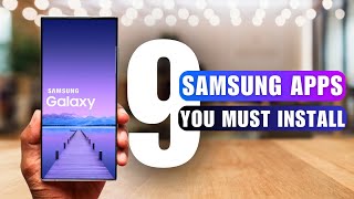 9 Samsung Apps You Must Install on Samsung GALAXY Phones [upl. by Elvina]