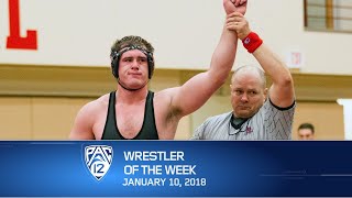 Stanford Wrestling Nathan Butler Wrestler of the Week [upl. by Yenruogis411]