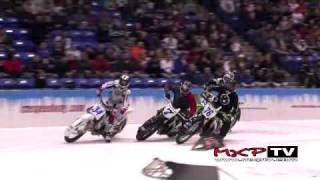 ICE  World Championship Ice Racing  Bloomington IL [upl. by Esinned507]