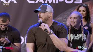 Triller Triad Combat Press Conference Highlights  Frank Mir vs Kubrat Pulev Mike Perry More [upl. by Annawak867]