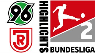 Hannover 96 20 Jahn Regensburg Highlights  Bundesliga 2  20242025 [upl. by Airemaj]