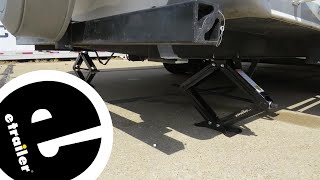 etrailer  Stromberg Carlson Leveling Scissor Jack Review [upl. by Xonnel358]