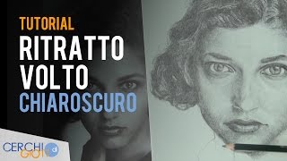 I segreti per fare un ritratto a matita realistico e somigliante  Tutorial chiaroscuro volto HD [upl. by Adnorhs244]