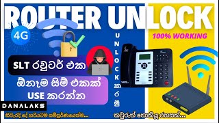 How to Unlock SLT 4G Hybrid Wifi TOZED Router  Secret Tricks 2021  ඕනෑම SIM එකකින් Wifi Use කරමු [upl. by Vanderhoek]