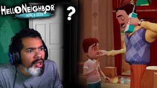 The Hello Neighbor Prequel Where is his Family  Hello Neighbor Hide and Seek CHAPTER 1 END [upl. by Tarton487]