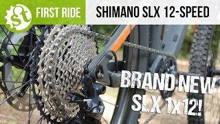 TESTED  Shimano Has A New 12Speed SLX Groupset [upl. by Aicella]