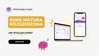 Jak działa kurs do matury rozszerzonej z matematyki Matematyka Gryzie [upl. by Acirfa]