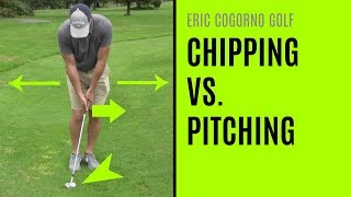 GOLF Chipping Vs Pitching [upl. by Narbig595]