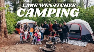 THE BEST CAMPGROUND IN WASHINGTON STATE  LAKE WENATCHEE STATE PARK [upl. by Ayanal]