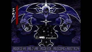 YOUR FAULT  DELTARUNE Chapter 6 UST Snowgrave Gaster Final Boss Theme 6666 [upl. by Frodine]