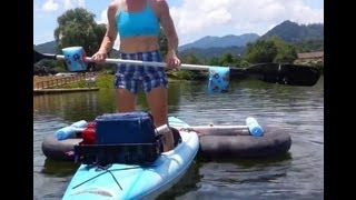 Kayak Outriggers Stabilizers [upl. by Nolra351]