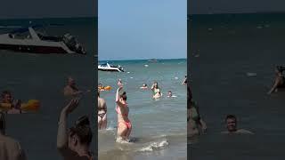 🇬🇷Greece Mylopotas Beach Summer Holiday Sunny Day🔥 greecebeach [upl. by Gnah]