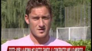 Francesco Totti a SkyTg 24 Intervista INTEGRALE 1a Parte [upl. by Nnawtna157]