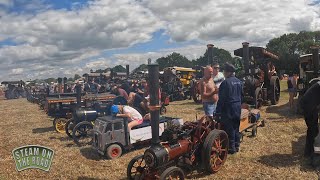 28  Steam leaks towing speedy pub run  and other fun at Bloxham Steam Rally [upl. by Xirdnek]