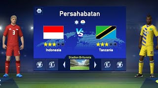 Remach Indonesia vs Tanzania Persiapan Kualifikasi Pildun [upl. by Prochoras]