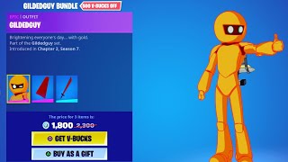 New Gildedguy Bundle Fortnite 500 vbucks OFF  Fortnite [upl. by Leinoto]