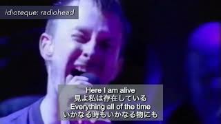 【live和訳】idioteque radiohead w lyrics レディオヘッドの名曲「イディオテック」 [upl. by Einitsed]