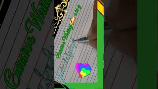 How to write English capital letters  Cursive writing A to Z  Cursive handwriting practice  ABCD [upl. by Udale]