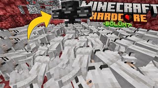 150 Kurtla 1 Wither Kestim 150 Kurt VS 1 Wither Minecraft Hardcore 7 [upl. by Atidnan745]