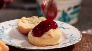 How to make scones for a perfect Cornish clotted cream tea [upl. by Neerehs]