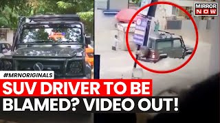 Delhi Coaching Flood  SUV Driver Arrested By Police Video Before Incident Reveals English News [upl. by Drarig]