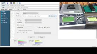 Ultimate IC Chip Programmer Xeltek Superpro 6100N Target Device Xilinx XC2C2567VQG100 TQFP 100 CPLD [upl. by Nee]