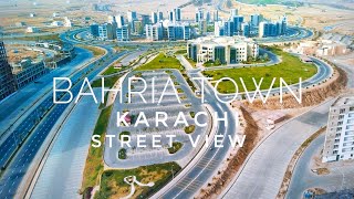 Bahria Town Karachi Street View 2021  Expedition Pakistan [upl. by Bo]