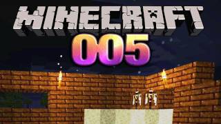 Lets Play Minecraft 005 Deutsch HD  Holz und Hüttenzauber [upl. by Mehalick]