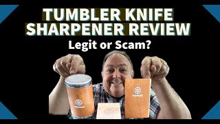 Tumbler Knife Sharpener Review LEGIT OR SCAM [upl. by Lipps]