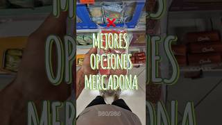 MEJORES OPCIONES MERCADONA mercadona fitness salud nutricion salud [upl. by Blancha]