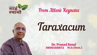 My Clinical Experiences with Taraxacum [upl. by Limoli]