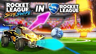 Sideswipe but its ACTUALLY in Rocket League [upl. by Sapers]