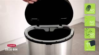 CURVER Deco Push bin [upl. by Dloniger]