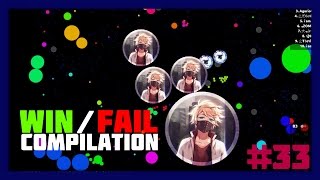 Agario  Win  Fail Compilation 33 [upl. by Kcerb]