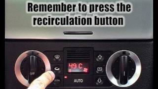 Audi TT Climatronic Climate Control Panel codes Unlocking t [upl. by Anidene]