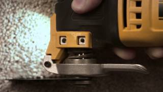 DEWALT MultiMaterial Oscillating Tool Its not one tool its all of them [upl. by Ahsata]