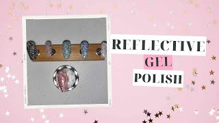 Reflective Glitter Gel Polish Swatches [upl. by Annelise603]