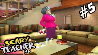 Scary Teacher 3D  Place Pin In Miss Ts Sofa  Game Play  Tamil Techno Park  3D Games [upl. by Hjerpe192]