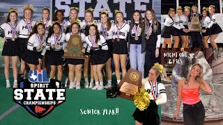 UIL Spirit State Championship cheer vlog  State MEDALISTS [upl. by Llennoj]