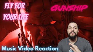 GUNSHIP  Fly For Your Life  Official Music Video Reaction [upl. by Aiyotal]